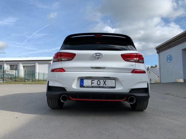 Hyundai i30N Performance + Fastback Endrohre passend auf den originalen Endschalldämpfer - 1x114 Typ 25 rechts/links – Bild 6