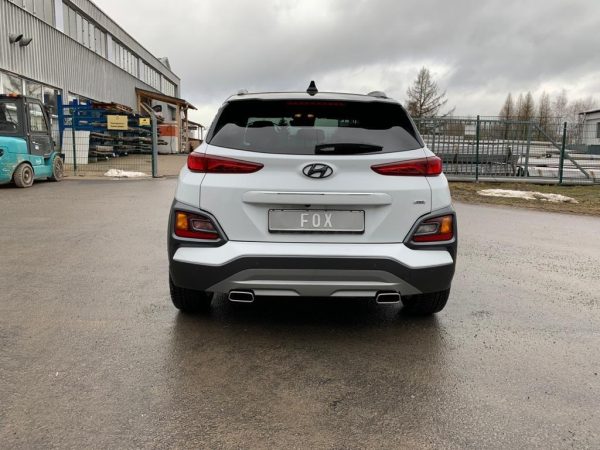 Hyundai Kona 4WD - Endrohre in der Stoßstange Endschalldämpfer Ausgang rechts/links - 145x65 Typ 59 rechts/links – Bild 4