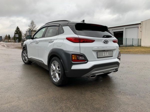 Hyundai Kona 4WD - Endrohre in der Stoßstange Endschalldämpfer Ausgang rechts/links - 145x65 Typ 59 rechts/links – Bild 2