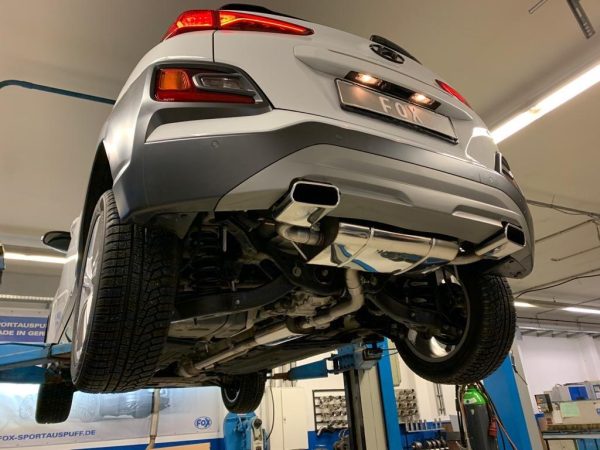 Hyundai Kona 4WD - Endrohre in der Stoßstange Endschalldämpfer Ausgang rechts/links - 145x65 Typ 59 rechts/links – Bild 6