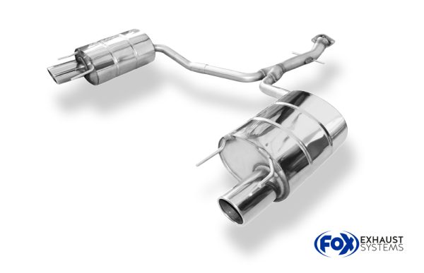 Lexus IS 250 Endschalldämpfer rechts/links einflutig - 1x100 Typ 16 rechts/links – Bild 3