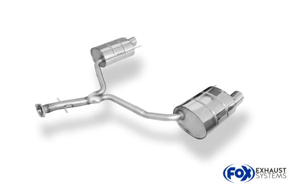 Lexus IS 250 Endschalldämpfer rechts/links einflutig - 1x100 Typ 16 rechts/links – Bild 4