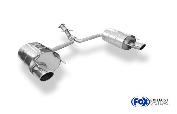 Lexus IS - II Endschalldämpfer rechts/links einflutig - 115x85 Typ 32 rechts/links