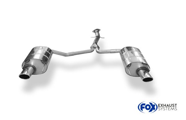 Lexus IS - II Endschalldämpfer rechts/links einflutig - 115x85 Typ 32 rechts/links – Bild 2