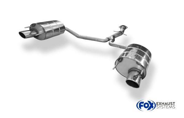 Lexus IS - II Endschalldämpfer rechts/links einflutig - 115x85 Typ 32 rechts/links – Bild 3