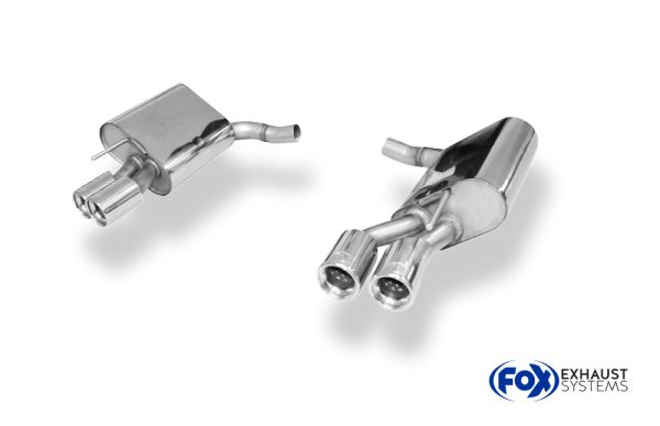 Mercedes SL Typ 230 Facelift Endschalldämpfer rechts/links kurze Variante - 2x80 Typ 13 rechts/links – Bild 3