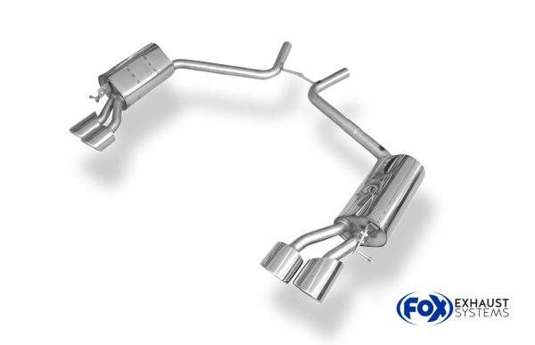 Mercedes CLS Typ C219 Endschalldämpfer rechts/links - 2x115x85 Typ 32 rechts/links – Bild 2