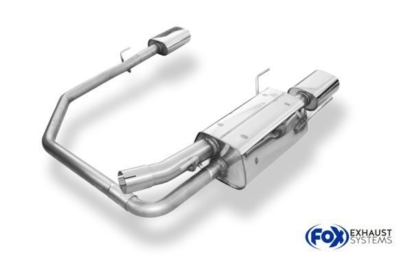 Opel Astra G Caravan Endschalldämpfer Ausgang rechts/links - 135x80 Typ 53 rechts/links – Bild 3