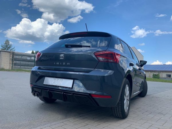 Seat Ibiza V - KJ Endschalldämpfer mit Abgasklappe - 2x80 Typ 25 – Bild 2