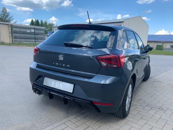 Seat Ibiza V - KJ Endschalldämpfer mit Abgasklappe - 2x80 Typ 25 – Bild 3