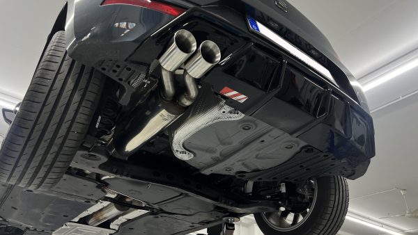 Seat Ibiza V - KJ Endschalldämpfer mit Abgasklappe - 2x80 Typ 25 – Bild 6