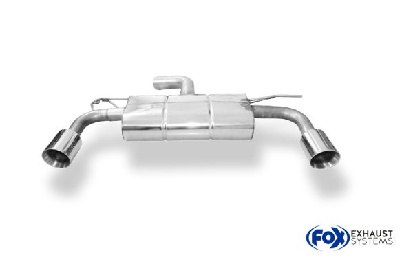 Seat Leon 5F - Einzelradaufhängung Facelift Endschalldämpfer Ausgang rechts/links - 1x100 Typ 25 rechts/links für Rieger Stoßstange – Bild 2