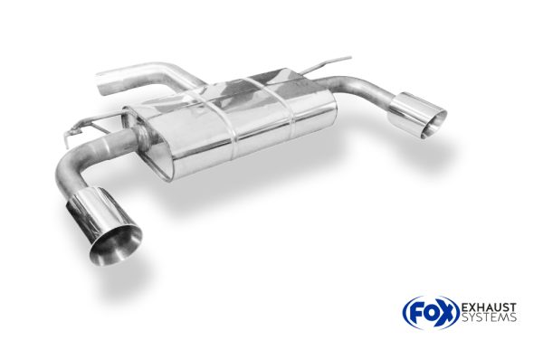 Seat Leon 5F - Einzelradaufhängung Facelift Endschalldämpfer Ausgang rechts/links - 1x100 Typ 25 rechts/links für Rieger Stoßstange – Bild 3