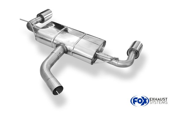 Seat Leon 5F - Starre Hinterachse Endschalldämpfer Ausgang rechts/links - 1x100 Typ 25 rechts/links für Rieger Stoßstange – Bild 4