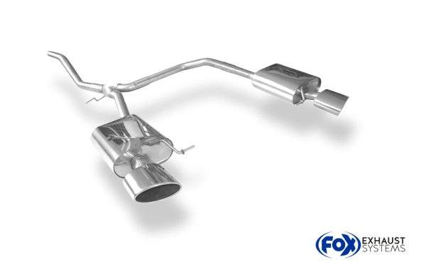 Seat Leon 5F ST - Starre Hinterachse Endschalldämpfer rechts/links - 160x90 Typ 38 rechts/links