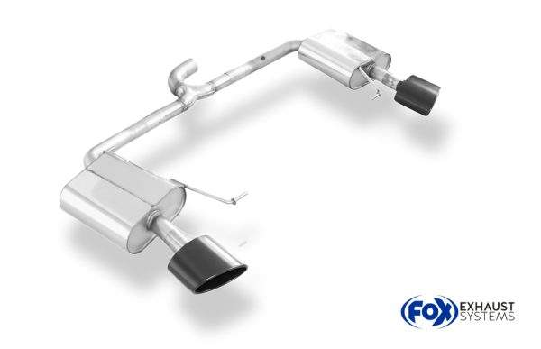 Seat Leon 5F ST 4x4 - Cupra 300 Endschalldämpfer rechts/links - 160x90 Typ 38 rechts/links schwarz – Bild 2