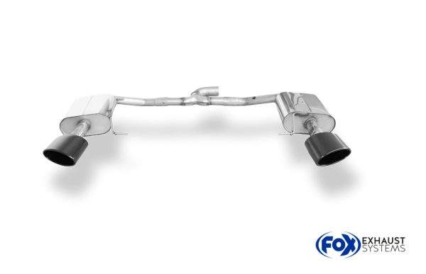 Seat Leon 5F ST 4x4 - Cupra 300 Endschalldämpfer rechts/links - 160x90 Typ 38 rechts/links schwarz – Bild 3