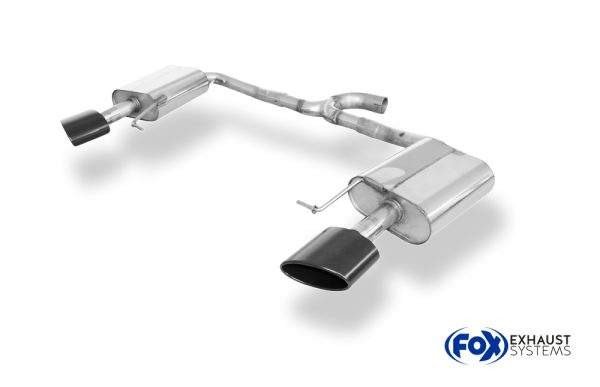 Seat Leon 5F ST 4x4 - Cupra 300 Endschalldämpfer rechts/links - 160x90 Typ 38 rechts/links schwarz – Bild 4