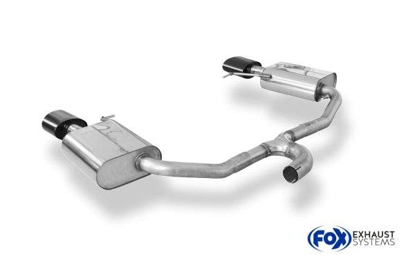 Seat Leon 5F ST 4x4 - Cupra 300 Endschalldämpfer rechts/links - 160x90 Typ 38 rechts/links schwarz – Bild 5