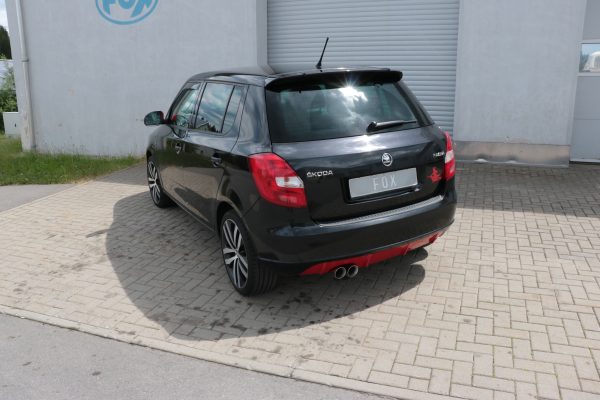 Skoda Fabia  Limousine Endschalldämpfer - 2x76 Typ 25 – Bild 2