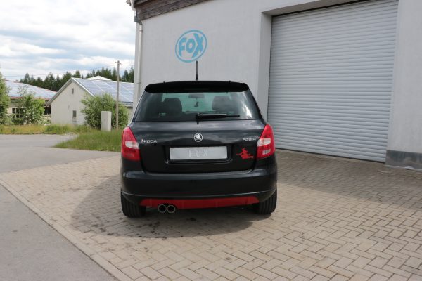 Skoda Fabia  Limousine Endschalldämpfer - 2x76 Typ 25 – Bild 3