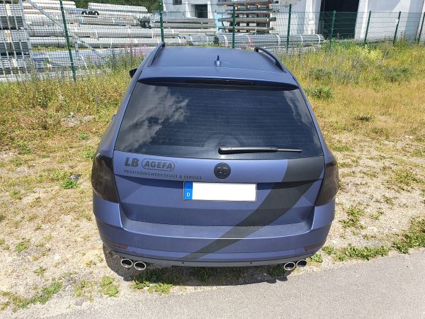 Skoda Octavia 5E 4x4 - 2,0l 140kW Endschalldämpfer rechts/links - 2x76 Typ 16 rechts/links – Bild 3