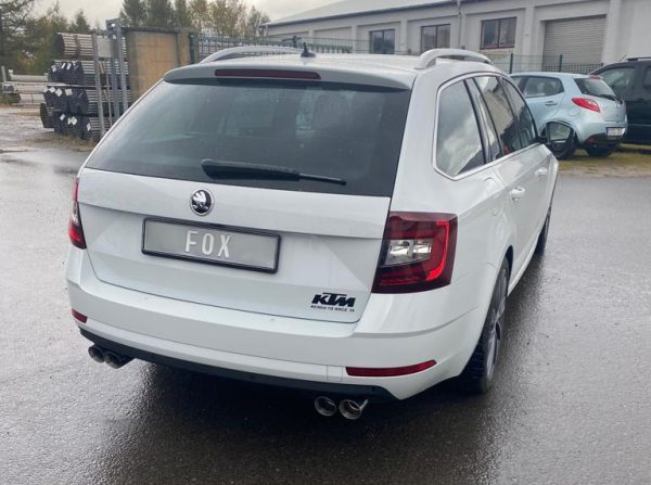 Skoda Octavia 5E - 2,0l 140kW Endschalldämpfer rechts/links - 2x76 Typ 25 rechts/links – Bild 3