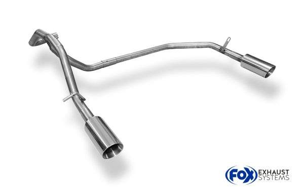 Seat Mii/ Skoda Citigo/ VW UP Endrohrsystem rechts/links passend auf originalen oder FOX-Endschalldämpfer - 1x80 Typ 25 rechts/links – Bild 3