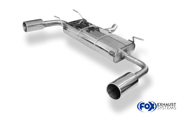 Subaru Impreza GP 4x4 Endschalldämpfer quer Ausgang rechts/links - 1x100 Typ 12 rechts/links
