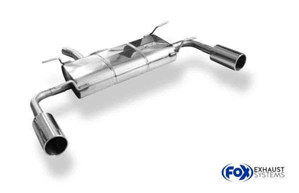 Subaru Impreza GP 4x4 Endschalldämpfer quer Ausgang rechts/links - 1x100 Typ 12 rechts/links – Bild 4