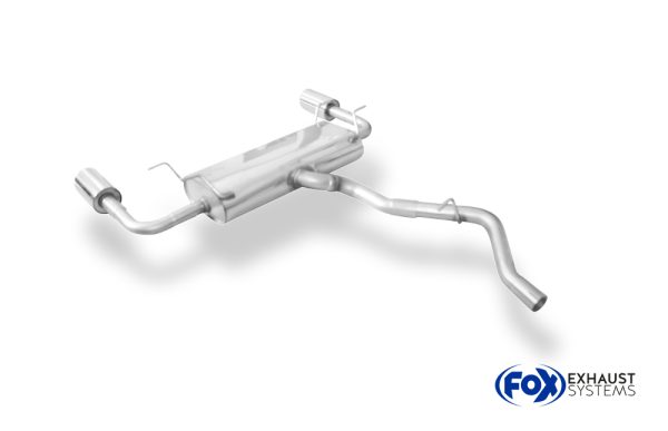 Subaru Impreza GT7 AWD Endschalldämpfer quer Ausgang rechts/links - 1x100 Typ 16 rechts/links – Bild 4