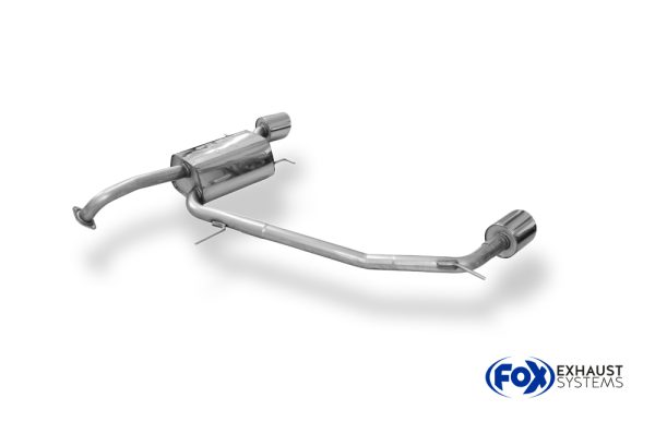 Suzuki Swift V Sport Endschalldämpfer Ausgang rechts/links - 1x114 Typ 25 rechts/links – Bild 3