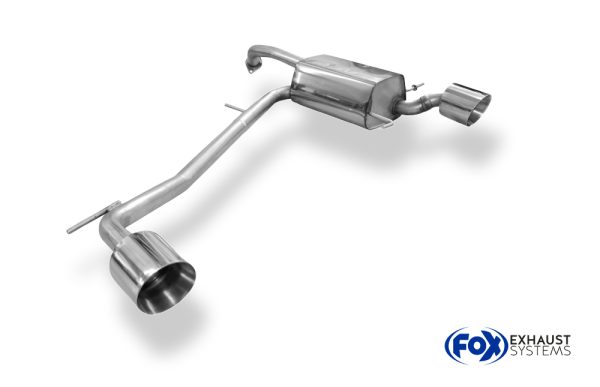 Suzuki Swift V Sport Endschalldämpfer Ausgang rechts/links - 1x114 Typ 25 rechts/links – Bild 4
