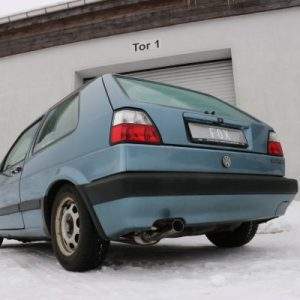 VW Golf II Typ 19E Endschalldämpfer - 1x63 Typ 10