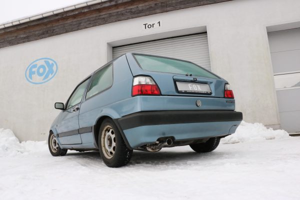 VW Golf II Typ 19E Endschalldämpfer - 1x63 Typ 23