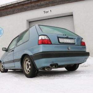 VW Golf II Typ 19E Endschalldämpfer - 1x63 Typ 23