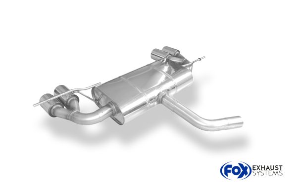 VW Golf V Endschalldämpfer Ausgang rechts/links  - 2x80 Typ 13 rechts/links – Bild 4