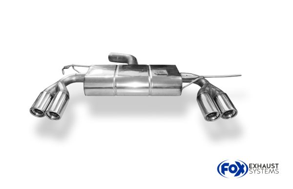 VW Golf V TSI Endschalldämpfer Ausgang rechts/links - 2x76 Typ 17 rechts/links – Bild 2