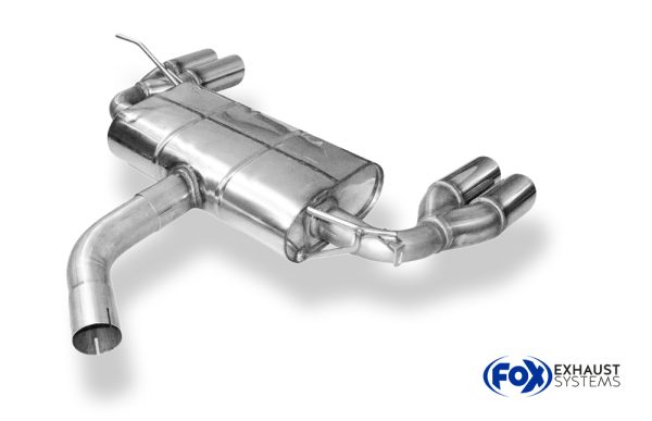 VW Golf V TSI Endschalldämpfer Ausgang rechts/links - 2x76 Typ 17 rechts/links – Bild 4