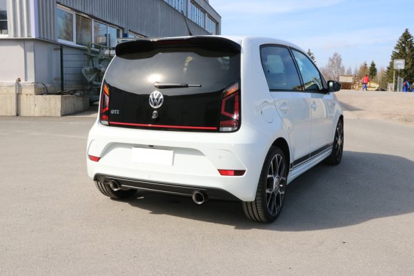 VW UP GTI Endrohrsystem rechts/links passend auf originalen oder FOX-Endschalldämpfer - 1x90 Typ 25 rechts/links – Bild 2