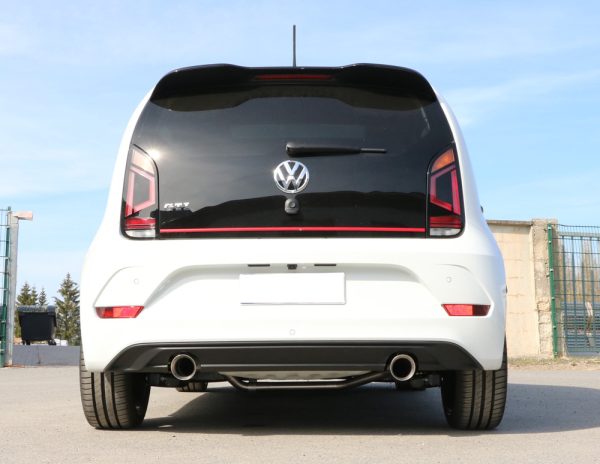 VW UP GTI Endrohrsystem rechts/links passend auf originalen oder FOX-Endschalldämpfer - 1x90 Typ 25 rechts/links – Bild 3