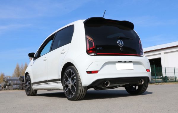 VW UP GTI Endrohrsystem rechts/links passend auf originalen oder FOX-Endschalldämpfer - 1x90 Typ 25 rechts/links – Bild 4