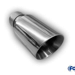 Anschraubendrohr Typ 25 mit Schelle einfach - Ø 80mm Rund uneingerollt / abgeschrägt / mit Type-B Einsatz - L_ (mm) und d_ (mm innen) ist flexibel - muss angeben werden - L minimum 170mm und maximal 500mm