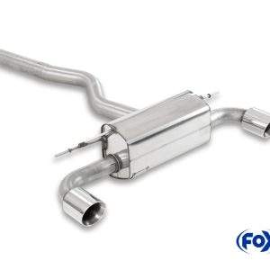BMW F20/21 - 118i mit OPF Endschalldämpfer quer Ausgang rechts/links - 1x100 Typ 25 rechts/links