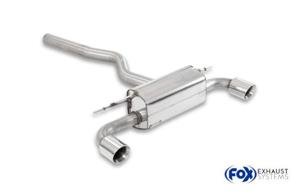 BMW F20/21 - 118i mit OPF Endschalldämpfer quer Ausgang rechts/links - 1x100 Typ 25 rechts/links