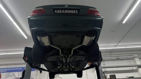 BMW E38 730i/ 735i/ 740i Endschalldämpfer rechts/links - 2x63 Typ 28 rechts/links (knicken hinter dem Schalldämpfer nach unten) – Bild 3