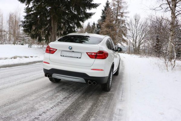 BMW X4 F26 ohne M-Paket Endschalldämpfer quer Ausgang rechts/links - 2x90 Typ 25 rechts/links – Bild 8