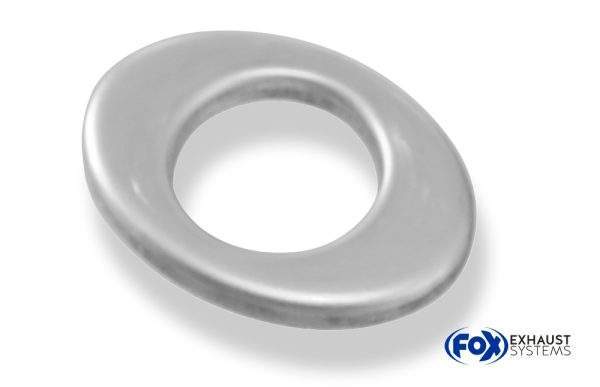 Deckel aufgestellt für Endrohr oval 115x85mm - Loch: 55mm – Bild 3