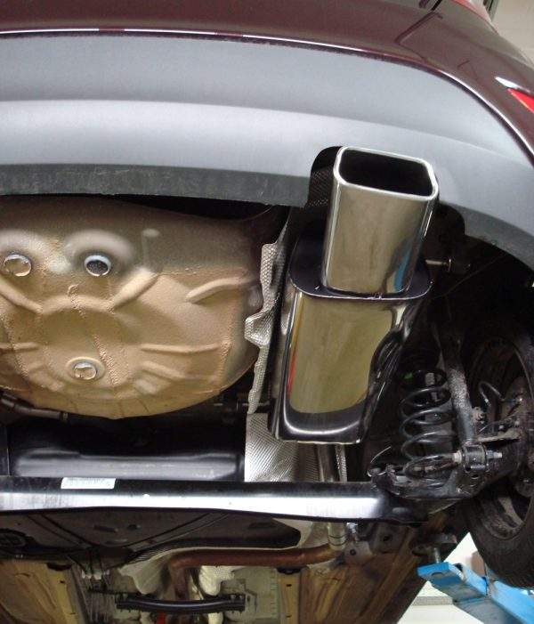 Ford Fiesta VII/ Fiesta VII Sport - 1,0l Eco Boost 1,4l Endschalldämpfer - 145x65 Typ 59 – Bild 4