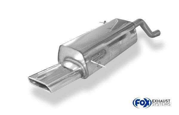 Ford Fiesta VII/ Fiesta VII Sport - 1,0l Eco Boost 1,4l Endschalldämpfer - 145x65 Typ 59